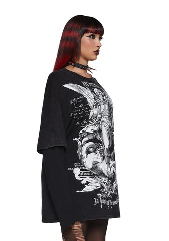 Mourning Angels Long Sleeve Top