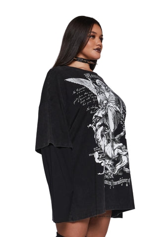 Mourning Angels Long Sleeve Top