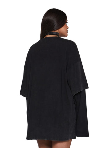 Mourning Angels Long Sleeve Top