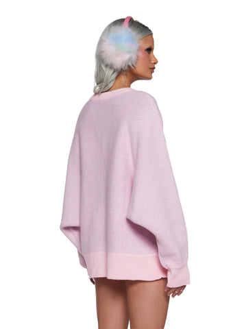 Paws And Surprises Intarsia Sweater