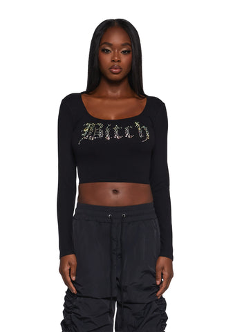 Not Nice Long Sleeve Top