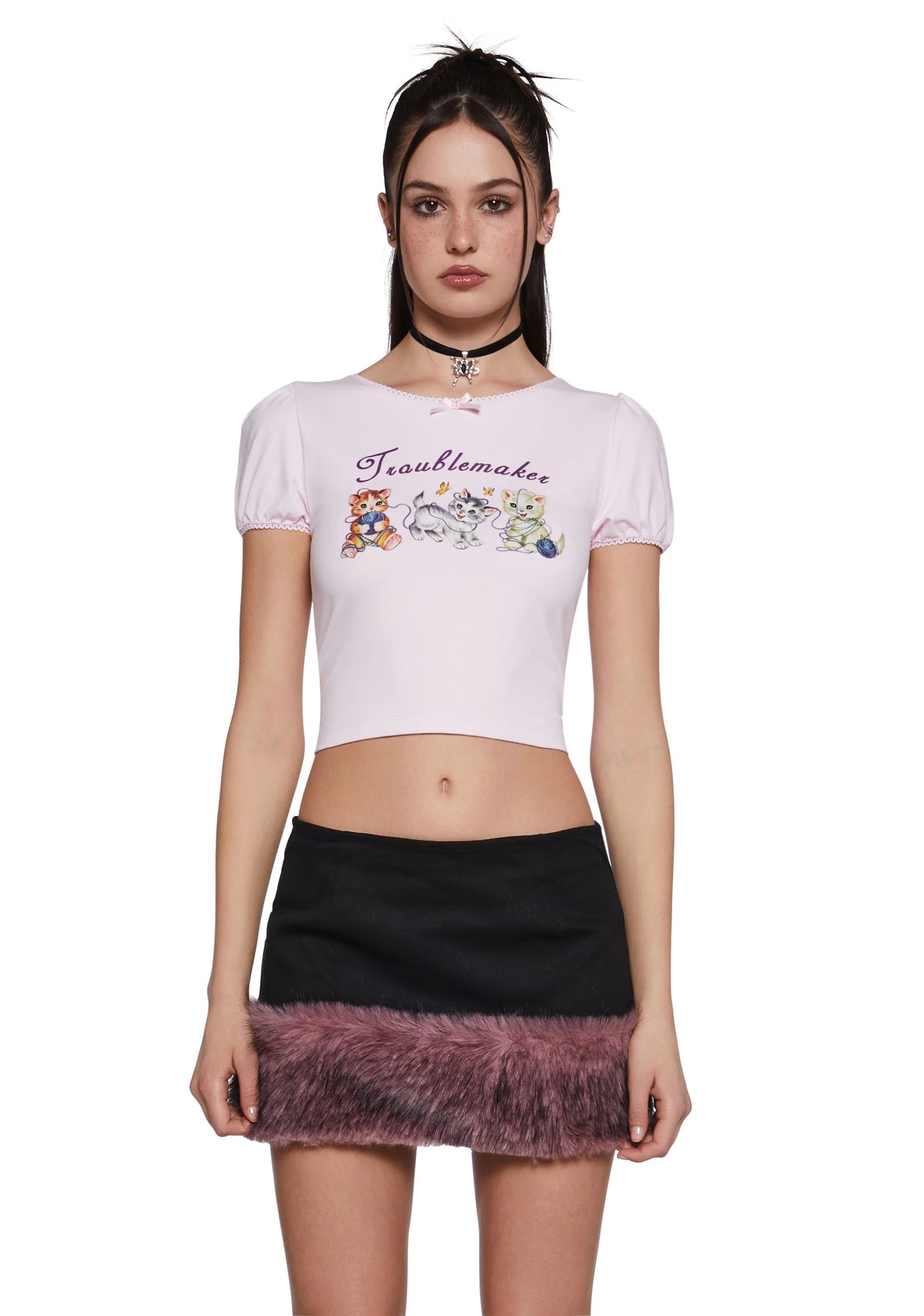 Purrfectly Naughty Graphic Tee