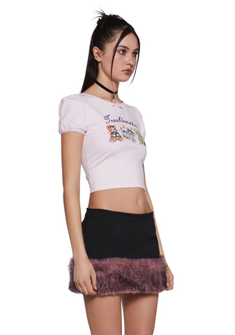 Purrfectly Naughty Graphic Tee