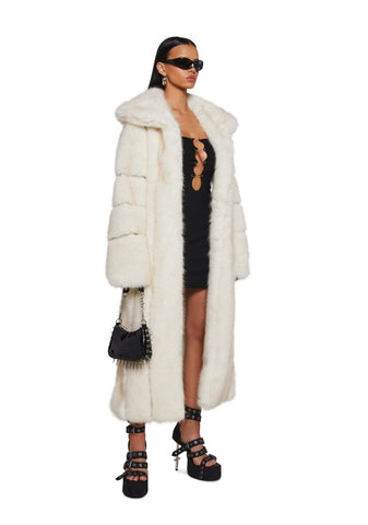 Iconic Infatuation Faux Fur Coat