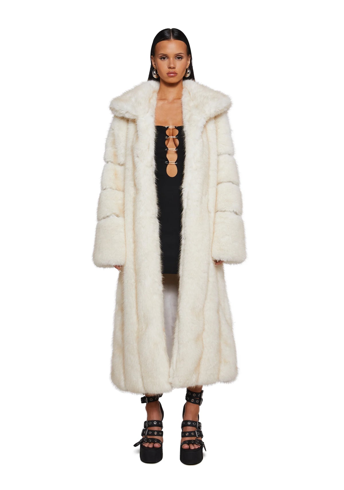 Iconic Infatuation Faux Fur Coat