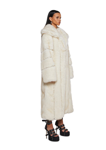 Iconic Infatuation Faux Fur Coat