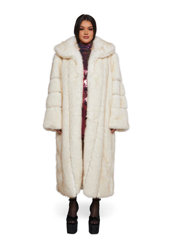 Iconic Infatuation Faux Fur Coat