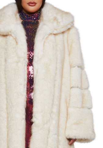 Iconic Infatuation Faux Fur Coat