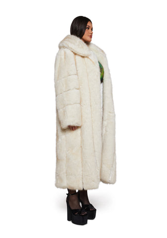 Iconic Infatuation Faux Fur Coat