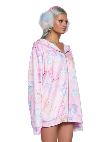 Candy Cravers Fleece Hoodie