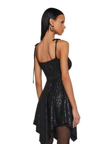 Keep Shining Mini Dress - Sequin