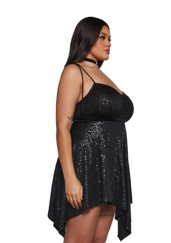 Keep Shining Mini Dress - Sequin