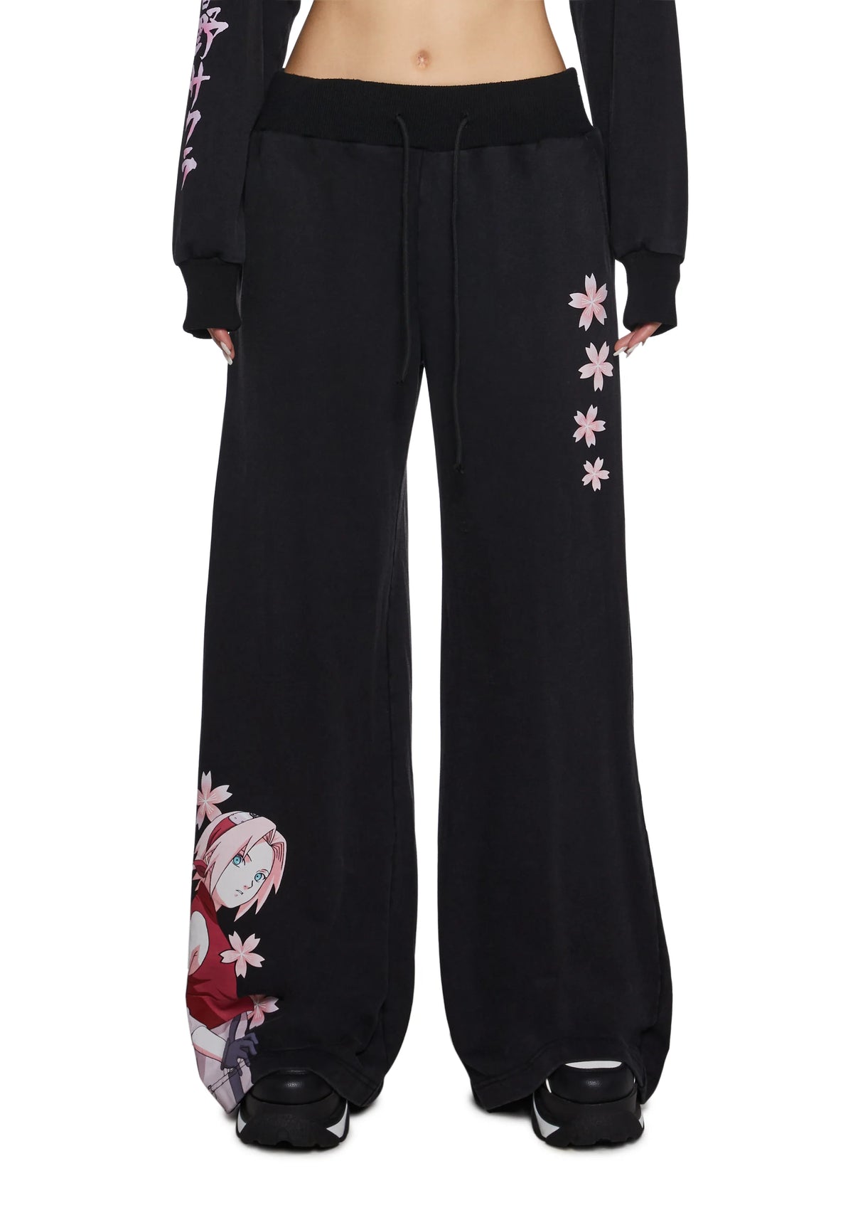 Sakura Wide Leg Sweatpants