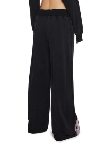 Sakura Wide Leg Sweatpants