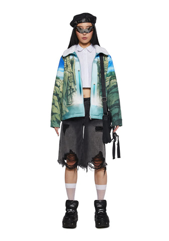 Valley Of The End Trucker Jacket