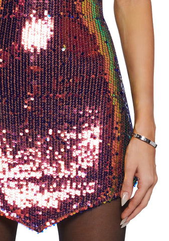 City Sparks Sequined Dress