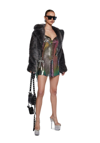 Iconic Debut Chain Mail Dress