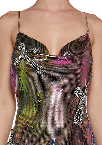 Iconic Debut Chain Mail Dress