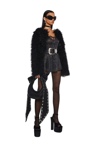 Ball Drop Glitter Playsuit