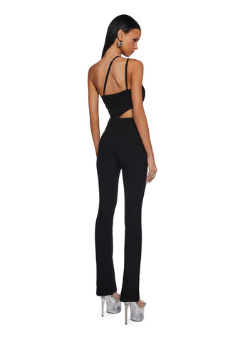 Sultry Secrets Cutout Catsuit