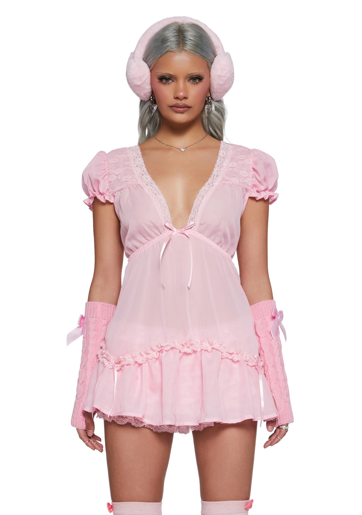 Slow Mornings Babydoll Gown