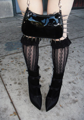 Warning Sign Spiked Bag