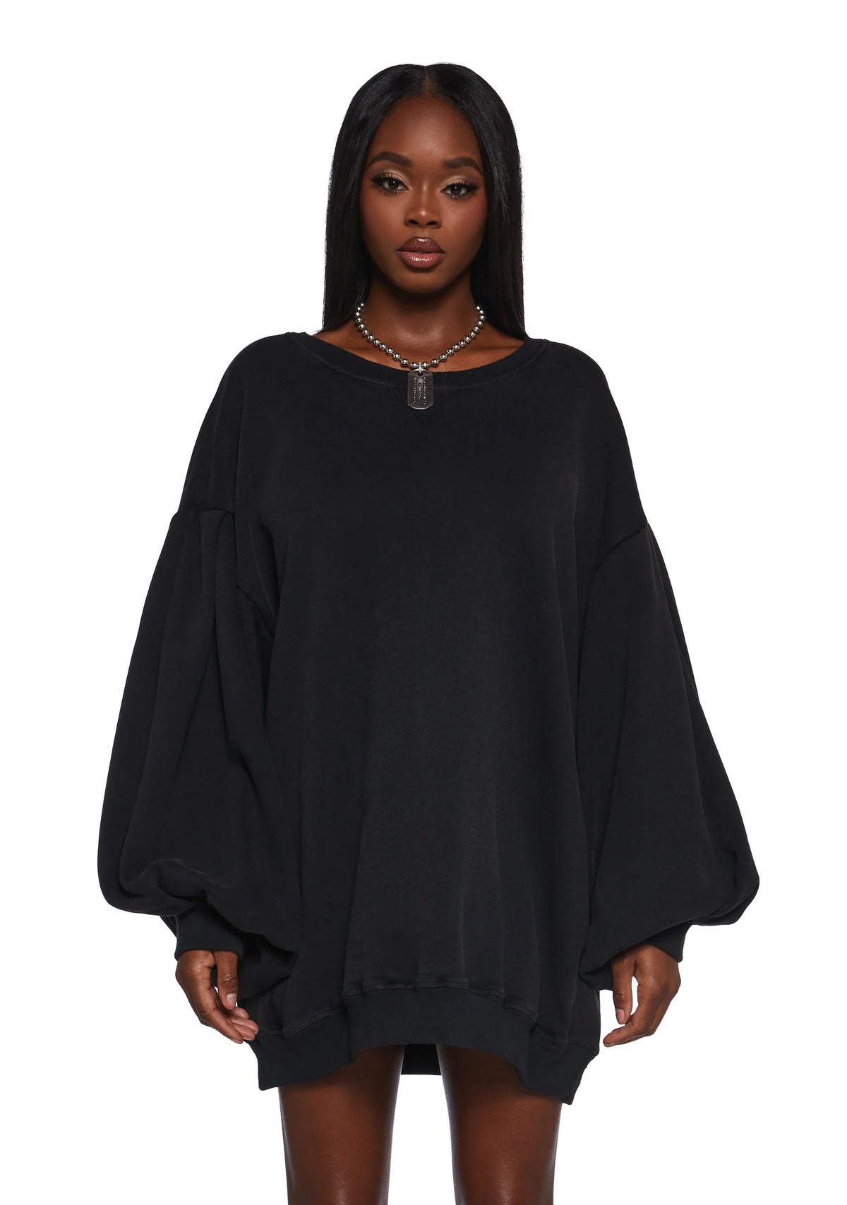 Thank You Next Sweatshirt Dress