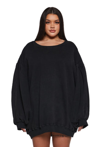 Thank You Next Sweatshirt Dress