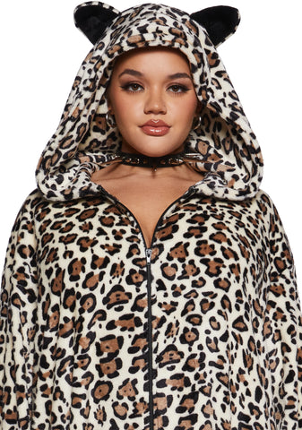 Sleepover Ready Leopard Jumpsuit
