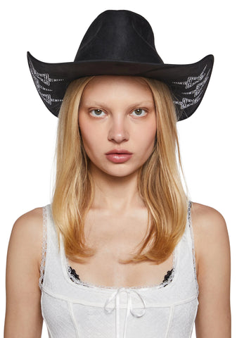 Rodeo Nights Rhinestone Cowboy Hat