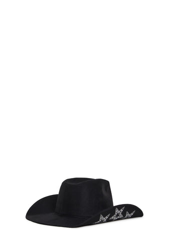 Rodeo Nights Rhinestone Cowboy Hat