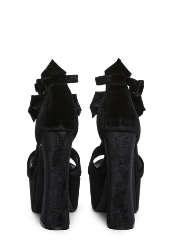 Sacred Vigil Platform Heels