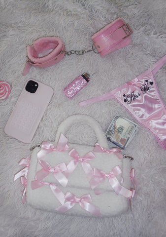 Pinky Promise Plush Handbag