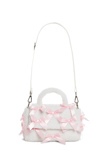 Pinky Promise Plush Handbag