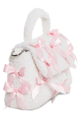 Pinky Promise Plush Handbag