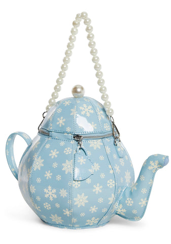 Tea Society Handbag - Blue