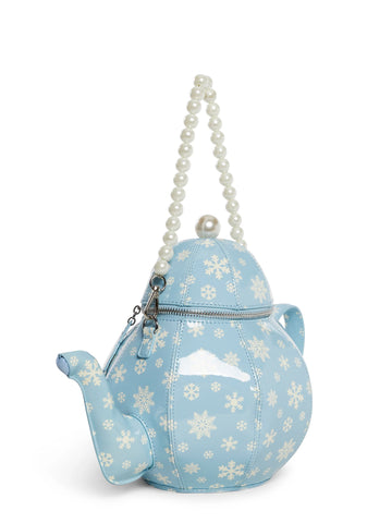 Tea Society Handbag - Blue