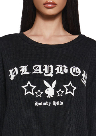 Chilling At the Mansion Long Sleeve Top