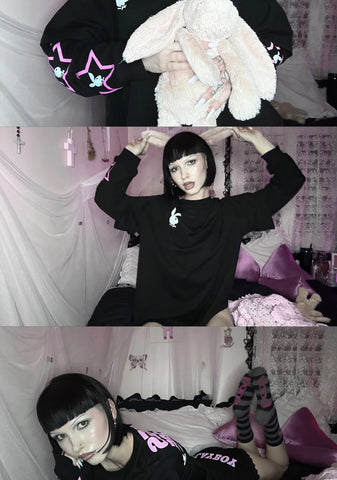 Bunny Vibe Check Long Sleeve Top