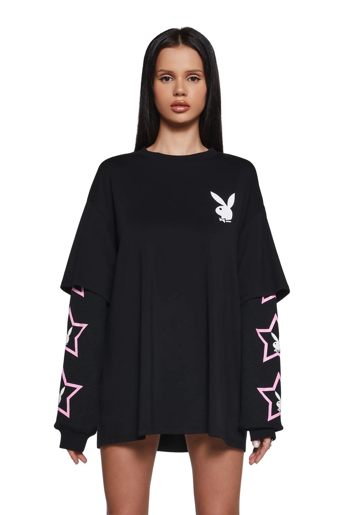 Bunny Vibe Check Long Sleeve Top