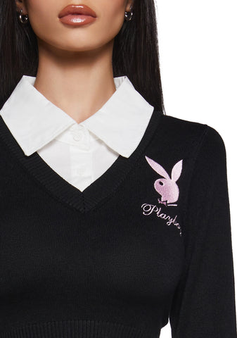 Bunny Hop Knit Sweater