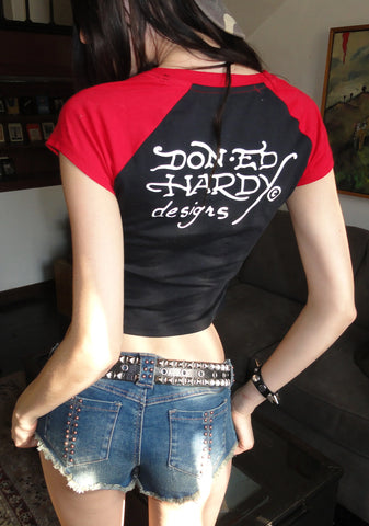 True Eagle Raglan Baby Tee