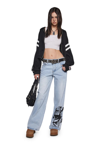 Honor Dagger Baggy Jeans