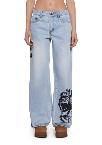 Honor Dagger Baggy Jeans
