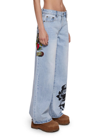 Honor Dagger Baggy Jeans