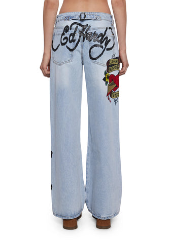 Honor Dagger Baggy Jeans