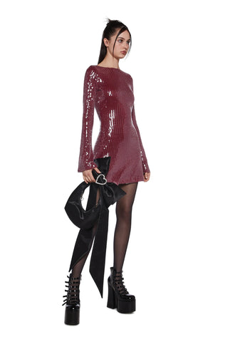 Kimberly Sequin Mini Dress