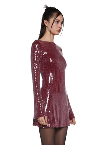 Kimberly Sequin Mini Dress