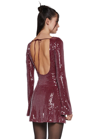 Kimberly Sequin Mini Dress