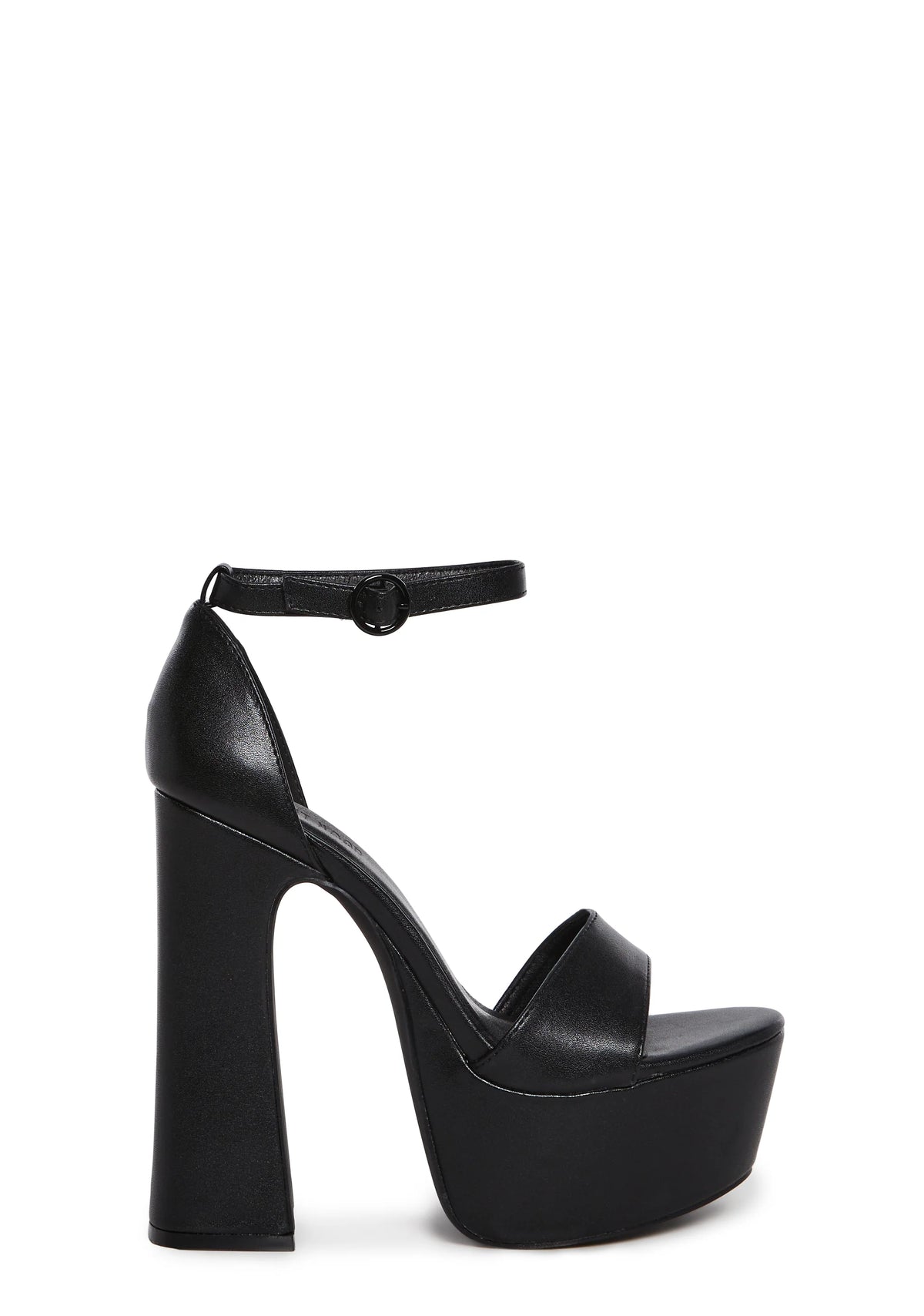 Holy Revelation Pure Platform Heels - Black